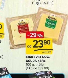Kralevic 45%, Gouda 48%