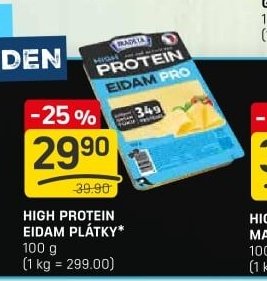 High Protein Eidam plátky