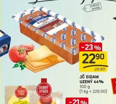 JČ EIDAM UZENÝ 44%
