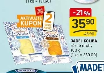 JADEL KOLIBA různé druhy