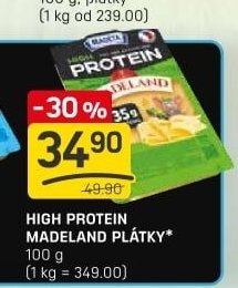 HIGH PROTEIN MADELAND PLÁTKY*