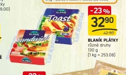 BLANÍK PLÁTKY různé druhy - FLOP TOP akcniletaky.com