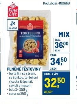 Plněné těstoviny
