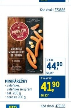 MINIPÁREČKY