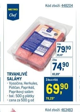 Trvanlivé salámy