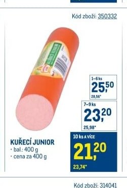 Kuřecí Junior