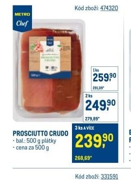 PROSCIUTTO CRUDO