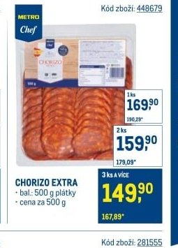 CHORIZO EXTRA