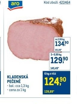 KLADENSKÁ PEČENĚ