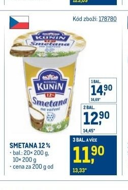 SMETANA 12%