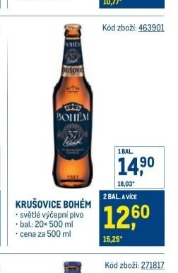 KRUŠOVICE BOHÉM