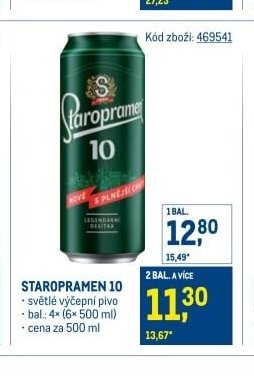 STAROPRAMEN 10