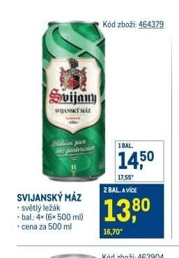 SVIJANSKÝ MÁZ