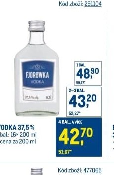 VODKA 37,5 %