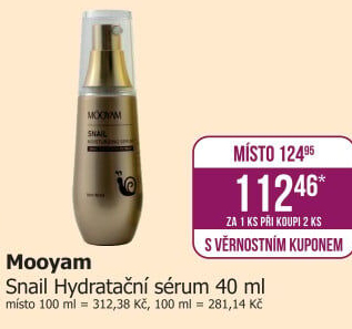 Hydratační sérum Snail Mooyam