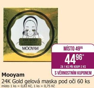 Maska pod oči Mooyam