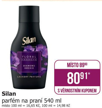 Parfém na prádlo Selection Silan