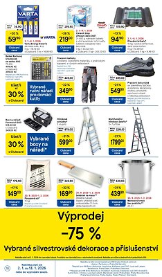 akční leták Tesco 2.1.2026-6.1.2026