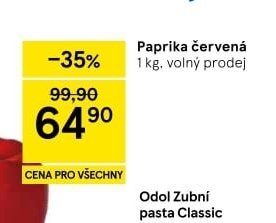 Paprika červená 1 kg