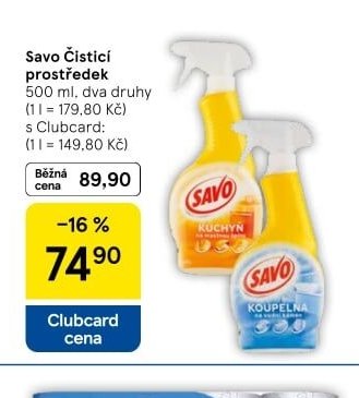 Savo Čisticí prostředek