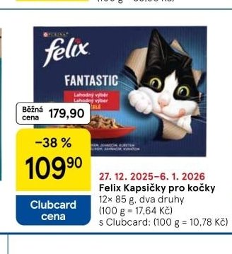 Felix Kapsičky pro kočky