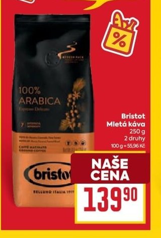 Bristot Mletá káva