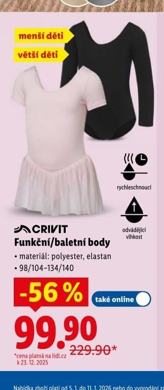 CRIVIT Funkční/baletní body
