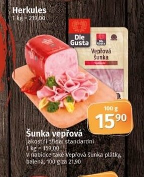 Šunka vepřová
