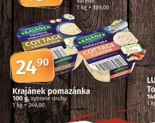 Krajánek pomazánka
