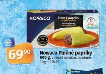 Nowaco Plněné papriky
