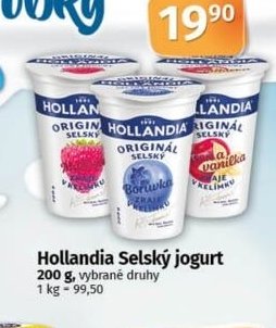 Hollandia Selský jogurt