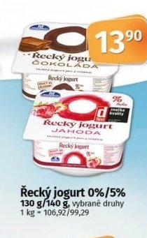 Řecký jogurt 0%/5%