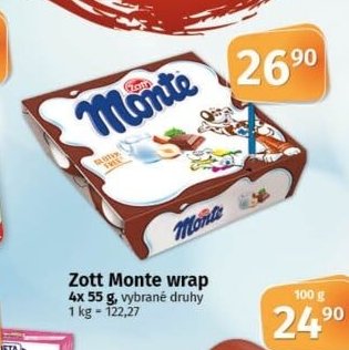 Zott Monte wrap