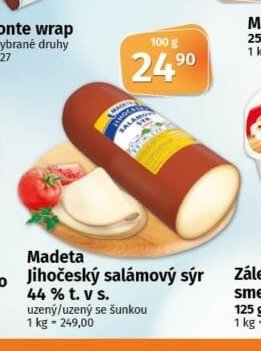 Madeta Jihočeský salámový sýr