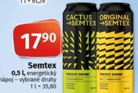 Energetický nápoj Semtex