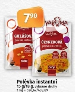 Instantní polévky Varoma