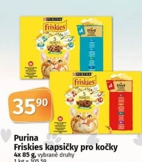 Kapsičky pro kočky Friskies