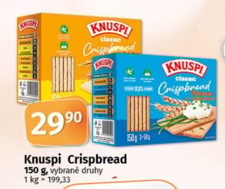 Křehké plátky Knuspi