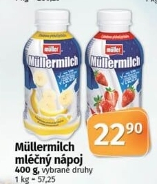Nápoj mléčný Müllermilch Müller