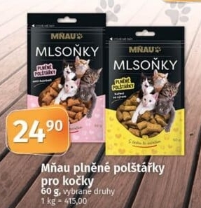 Pamlsky pro kočky Mlsoňky Mňau HTC Servis