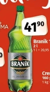 Pivo světlý ležák 11° Jedenáctka Braník