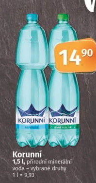 Přírodní voda Korunní