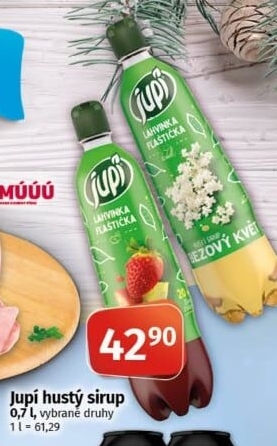 Sirup hustý Lahvinka Jupí