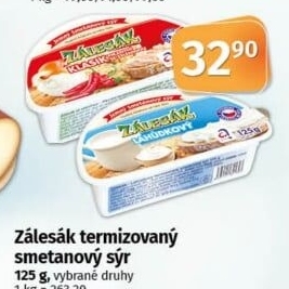 Sýr termizovaný Zálesák