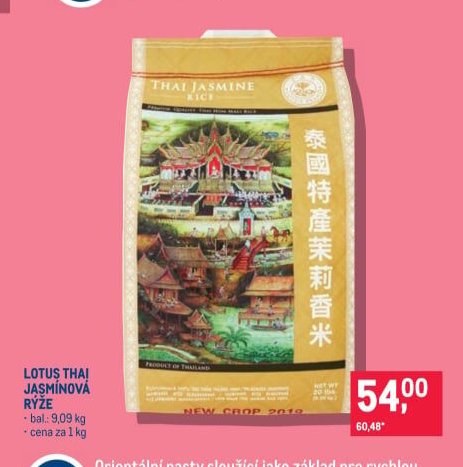 LOTUS THAI JASMÍNOVÁ RÝŽE - Makro akcniletaky.com
