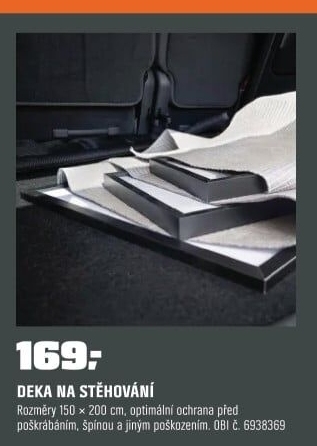 Deka na stěhováníPremiumšedá