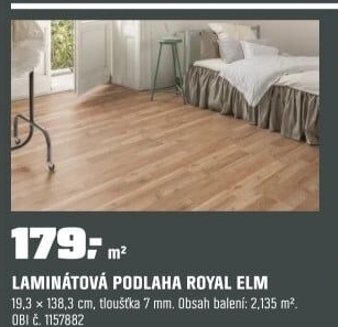 Podl.laminComfortRoyal Elm 7 mm