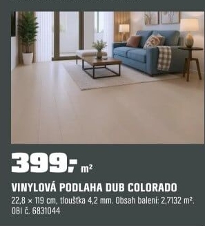 Podl.vinylColoradoSPC RIGID 4,2/0,3mm