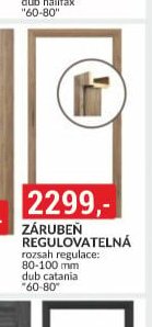 ZÁRUBEŇ REGULOVATELNÁ