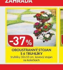 OBOUSTRANNÝ STOJAN 5 6 TRUHLÍKY